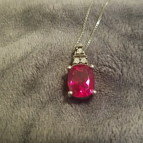 Ruby & Diamond set - Picture 3 of 4